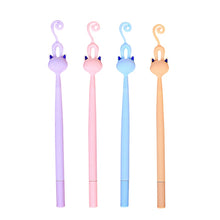 Load image into Gallery viewer, Purple Ear Cat Gel Pens
