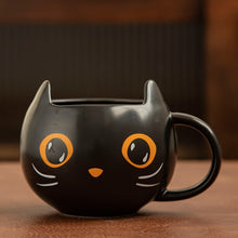Load image into Gallery viewer, Personalized Cat Halloween Coffee Mug