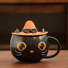 Load image into Gallery viewer, Personalized Cat Halloween Coffee Mug