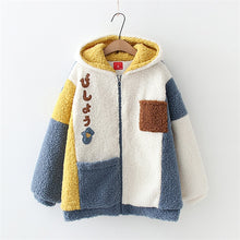 Load image into Gallery viewer, Fluffy Coat Cat Ear Hooded