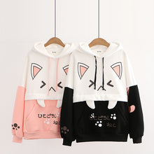 Load image into Gallery viewer, Female Cute Kawaii Hoodies
