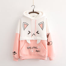 Load image into Gallery viewer, Female Cute Kawaii Hoodies