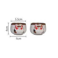 Load image into Gallery viewer, Japanese Cat Sake Set