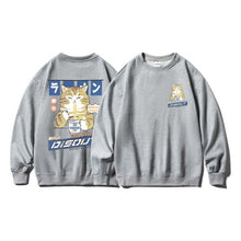 Load image into Gallery viewer, Harajuku Oversized Cat Print Sweatshirt