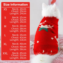 Load image into Gallery viewer, Cat Winter Clothes Sweater