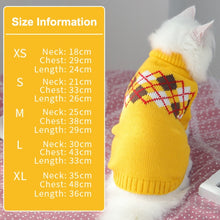 Load image into Gallery viewer, Cat Winter Clothes Sweater