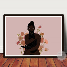 Load image into Gallery viewer, Black Cat Poster Nordic Wall Art Canvas