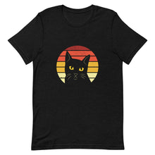 Load image into Gallery viewer, Retro Black Cat Casual Shirt