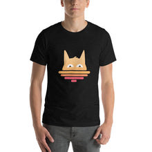 Load image into Gallery viewer, Retro Half Face Cat Casual Shirt