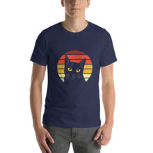 Load image into Gallery viewer, Retro Black Cat Casual Shirt