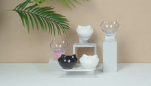 Load and play video in Gallery viewer, Cat Shape Feeding Bowl
