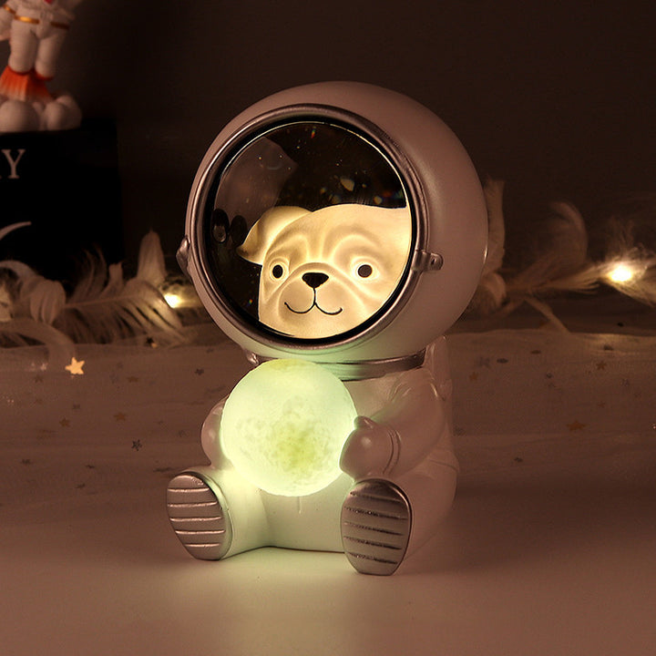 Galaxy Guardian Pet Astronaut Night Light