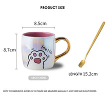 Load image into Gallery viewer, Ceramics Cat Paw Mug Gift
