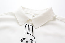 Load image into Gallery viewer, Cute Embroidery Cotton Blouse
