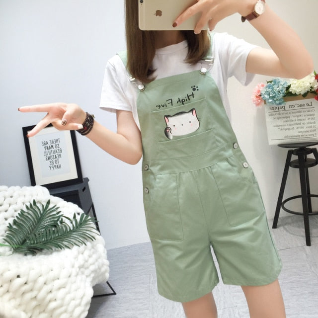Kawaii Lovely Cat Pattern Shorts