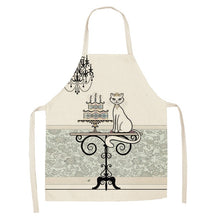 Load image into Gallery viewer, Cute Cat Pattern Kitchen Apron
