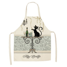 Load image into Gallery viewer, Cute Cat Pattern Kitchen Apron
