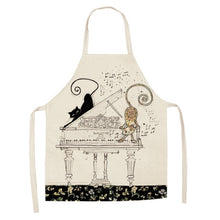 Load image into Gallery viewer, Cute Cat Pattern Kitchen Apron
