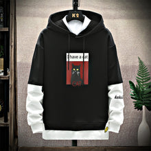 Load image into Gallery viewer, Unisex Black cat Hoodies
