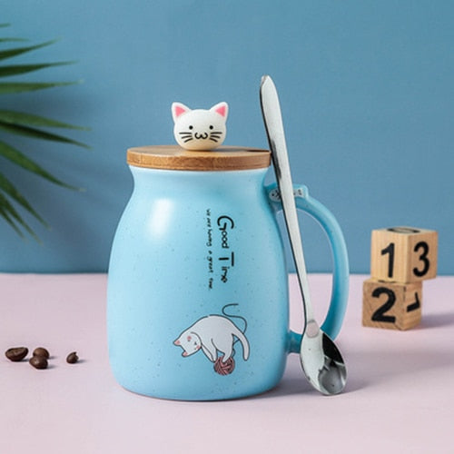 Creative Cat Heat-Resistant Mug