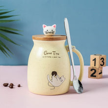 Load image into Gallery viewer, Creative Cat Heat-Resistant Mug
