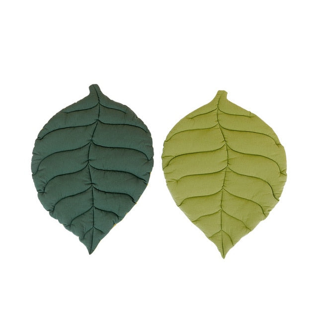 Leaf Shape Soft Bed Mat