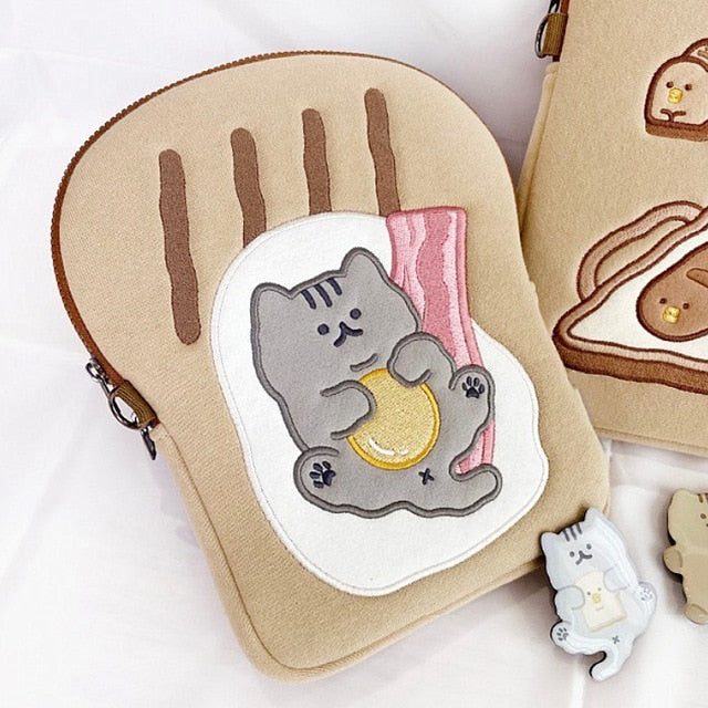 Cute Cat Pouch for iPad