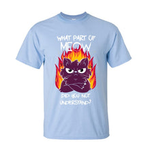 Load image into Gallery viewer, Meow T-Shirts Short Sleeve
