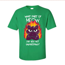 Load image into Gallery viewer, Meow T-Shirts Short Sleeve

