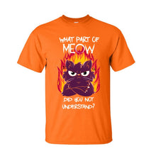 Load image into Gallery viewer, Meow T-Shirts Short Sleeve
