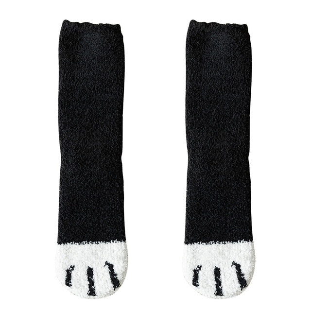 Funny Cute Cat Paw Socks