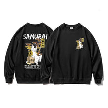 Load image into Gallery viewer, Harajuku Oversized Cat Print Sweatshirt

