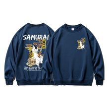 Load image into Gallery viewer, Harajuku Oversized Cat Print Sweatshirt
