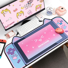 Load image into Gallery viewer, Cat Cute Ears Gaming Mouse Pad
