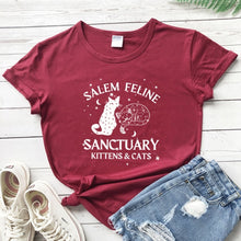 Load image into Gallery viewer, Salem Feline Sanctuary T-Shirt
