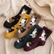 Load image into Gallery viewer, Cute Cat Socks Vintage
