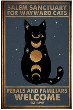 Load image into Gallery viewer, Portrait Black Cat Wall Decor
