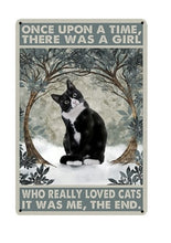 Load image into Gallery viewer, Portrait Black Cat Wall Decor
