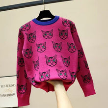 Load image into Gallery viewer, Emilia Cat Warm Sweater
