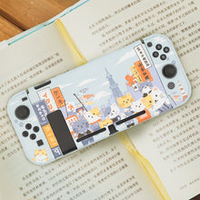 Load image into Gallery viewer, Nintendo Case Cats Fun Design
