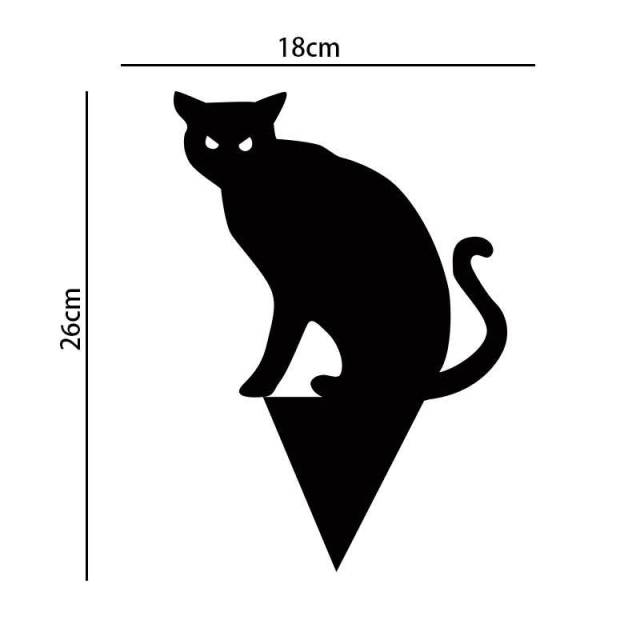 Halloween Props Black Silhouette