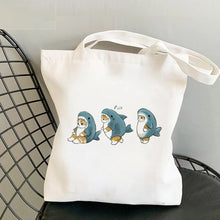 Load image into Gallery viewer, Cat Canvas Tote Bag
