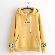 Load image into Gallery viewer, Cat Harakuju Women Fleece Hooded
