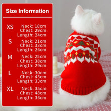 Load image into Gallery viewer, Cat Winter Clothes Sweater
