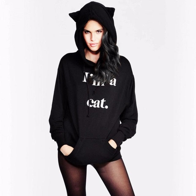 Cat Ear Hoodie Sweatshirts