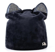 Load image into Gallery viewer, Autumn Winter Beanies Cat Hat
